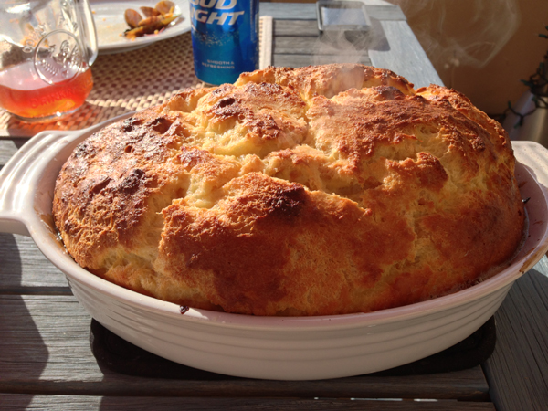Recipe: King’s Hawaiian “Leftover” Apricot & White Cherry Cobbler