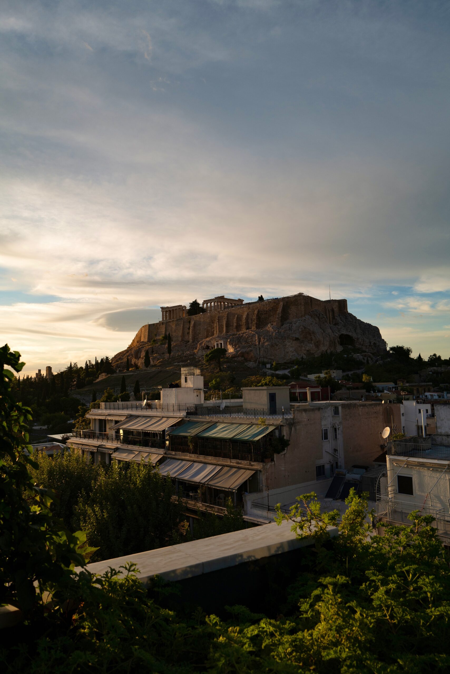 Athens Acropolis at dusk